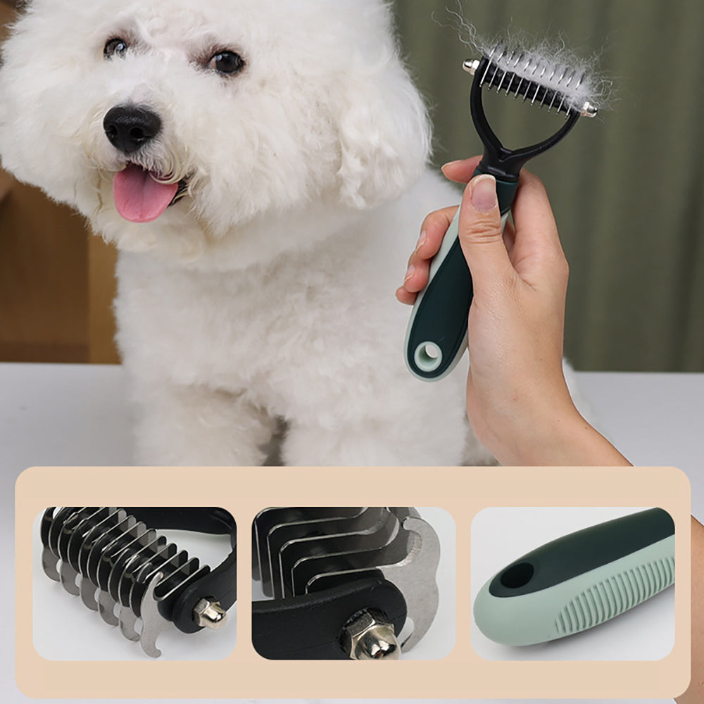 Professional Dog Grooming Clippers for Dogs & Cats – Cordless Low Noise Pet Hair Trimmer for Thick Coats