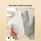 2-in-1 Pet Grooming Gloves – Deshedding Brush & Massage Gloves for Cats & Dogs